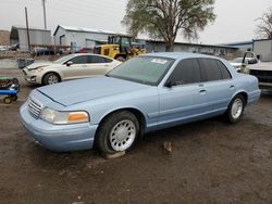 Salvage cars for sale at Albuquerque, NM auction: 2000 Ford Crown Victoria LX