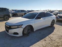 Salvage cars for sale at Indianapolis, IN auction: 2022 Honda Accord Sport