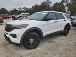 Ford Vehiculos salvage en venta: 2022 Ford Explorer Police Interceptor