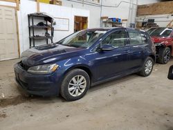 Salvage cars for sale at Ham Lake, MN auction: 2015 Volkswagen Golf