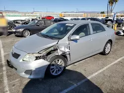 Salvage cars for sale at Van Nuys, CA auction: 2009 Toyota Corolla Base