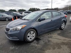 KIA Forte salvage cars for sale: 2016 KIA Forte LX