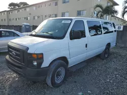 Salvage cars for sale at Opa Locka, FL auction: 2008 Ford Econoline E350 Super Duty Wagon