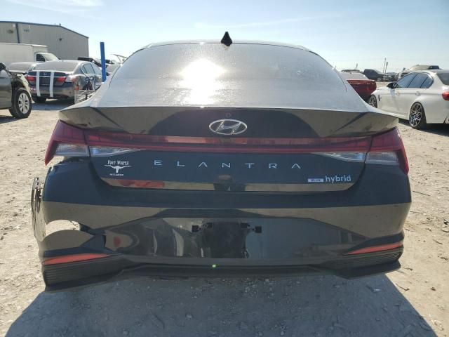 2022 Hyundai Elantra Blue