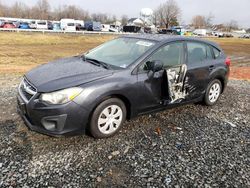 Salvage cars for sale from Copart Hillsborough, NJ: 2013 Subaru Impreza Base