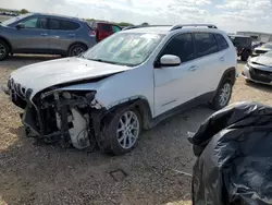 Salvage cars for sale at San Antonio, TX auction: 2015 Jeep Cherokee Latitude