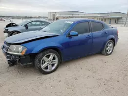 Salvage cars for sale at San Antonio, TX auction: 2013 Dodge Avenger SXT