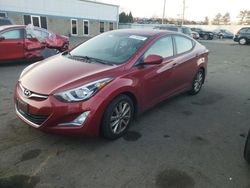 Salvage cars for sale at New Britain, CT auction: 2016 Hyundai Elantra SE