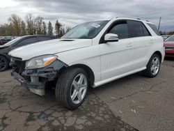 Salvage cars for sale at auction: 2014 Mercedes-Benz ML 350 4matic