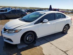 Honda Civic ex salvage cars for sale: 2013 Honda Civic EX