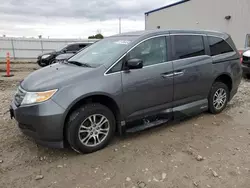 Salvage cars for sale from Copart Appleton, WI: 2011 Honda Odyssey EXL