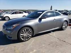 Salvage cars for sale at Grand Prairie, TX auction: 2013 Infiniti G37 Sport