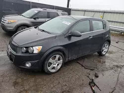 Chevrolet salvage cars for sale: 2015 Chevrolet Sonic LTZ