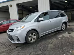 Toyota Sienna le Vehiculos salvage en venta: 2019 Toyota Sienna LE