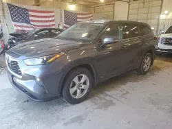 Salvage cars for sale from Copart Columbia, MO: 2021 Toyota Highlander Hybrid LE