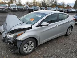 Salvage cars for sale from Copart Portland, OR: 2016 Hyundai Elantra SE