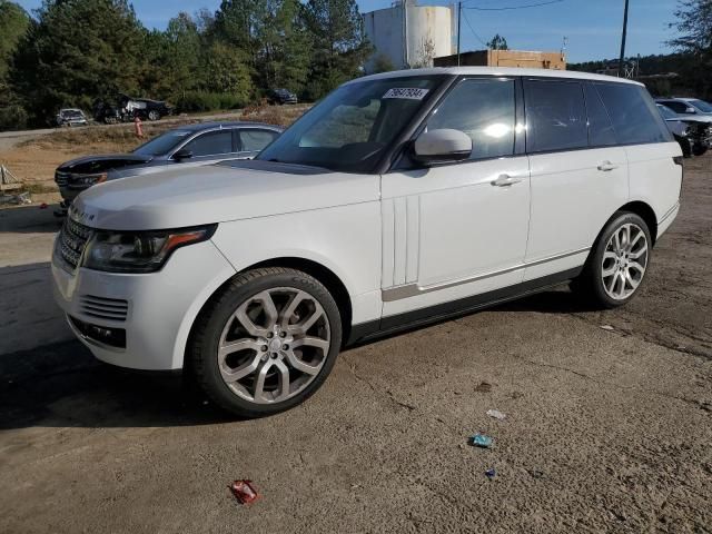 2015 Land Rover Range Rover Supercharged