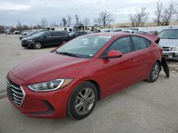 Salvage cars for sale at Bridgeton, MO auction: 2017 Hyundai Elantra SE