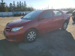 Toyota salvage cars for sale: 2013 Toyota Corolla Base