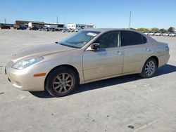 Salvage cars for sale at Grand Prairie, TX auction: 2004 Lexus ES 330