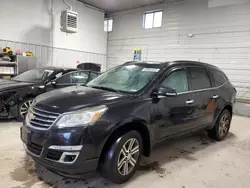 Vehiculos salvage en venta de Copart Des Moines, IA: 2015 Chevrolet Traverse LT