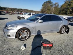 Salvage cars for sale at Concord, NC auction: 2011 Mercedes-Benz S 63 AMG