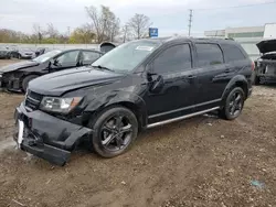 Salvage cars for sale at Chicago Heights, IL auction: 2018 Dodge Journey Crossroad