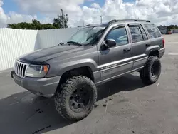 Jeep Grand Cherokee Laredo salvage cars for sale: 2002 Jeep Grand Cherokee Laredo