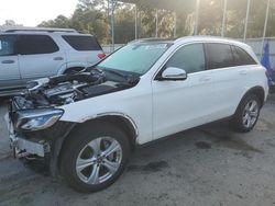 Salvage cars for sale at Savannah, GA auction: 2018 Mercedes-Benz GLC 300