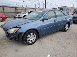 Toyota salvage cars for sale: 2004 Toyota Camry LE