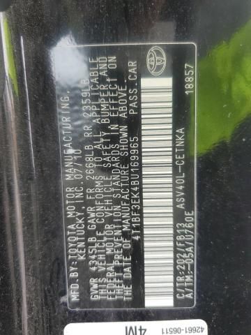 2011 Toyota Camry Base