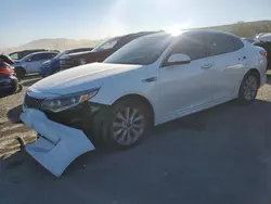 Salvage cars for sale at Las Vegas, NV auction: 2016 KIA Optima EX