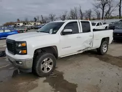 Salvage trucks for sale at Bridgeton, MO auction: 2014 Chevrolet Silverado C1500 LT