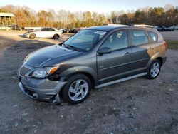 Salvage cars for sale at Charles City, VA auction: 2008 Pontiac Vibe