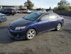 Salvage cars for sale at San Martin, CA auction: 2011 Toyota Corolla Base