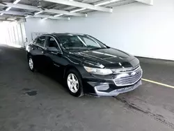 Chevrolet salvage cars for sale: 2017 Chevrolet Malibu LS