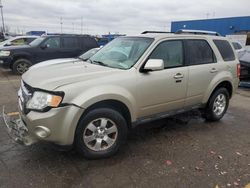 2010 Ford Escape Limited en venta en Woodhaven, MI