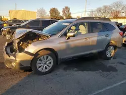 Subaru Outback salvage cars for sale: 2017 Subaru Outback 2.5I Premium