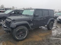 Jeep salvage cars for sale: 2018 Jeep Wrangler Unlimited Sport