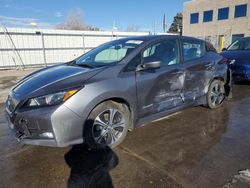 Nissan Vehiculos salvage en venta: 2019 Nissan Leaf S