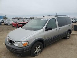 Pontiac salvage cars for sale: 2005 Pontiac Montana