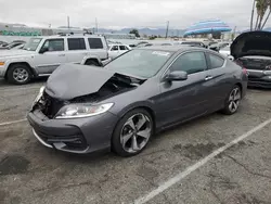 Salvage cars for sale from Copart Van Nuys, CA: 2017 Honda Accord EXL