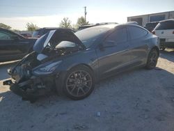 Salvage cars for sale at Haslet, TX auction: 2020 Tesla Model 3