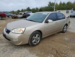 Salvage cars for sale from Copart Memphis, TN: 2006 Chevrolet Malibu LT