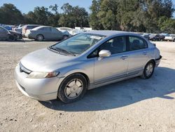 Honda salvage cars for sale: 2006 Honda Civic Hybrid