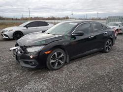 Salvage cars for sale at Ottawa, ON auction: 2017 Honda Civic Touring