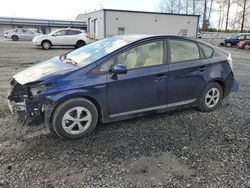 Salvage cars for sale at Arlington, WA auction: 2012 Toyota Prius