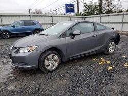 Salvage cars for sale from Copart Hillsborough, NJ: 2013 Honda Civic LX