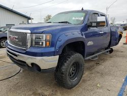 Salvage cars for sale at Pekin, IL auction: 2013 GMC Sierra K1500 SL