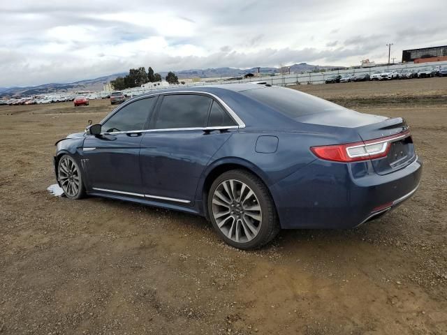 2017 Lincoln Continental Reserve